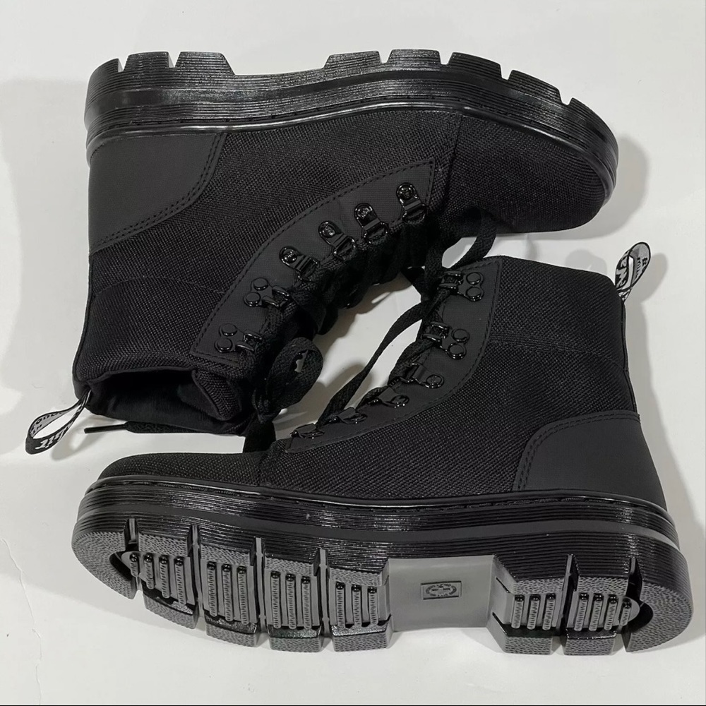 Dr. Martens Women's Combs Poly Casual Lace Up Boot Black Ajax , Sz-7.US/38.EU - Picture 6 of 13